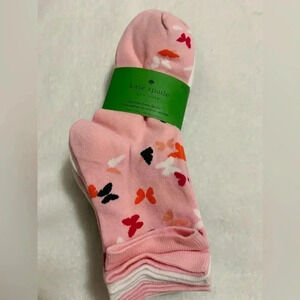 KATE SPADE CREW SOCKS NEW